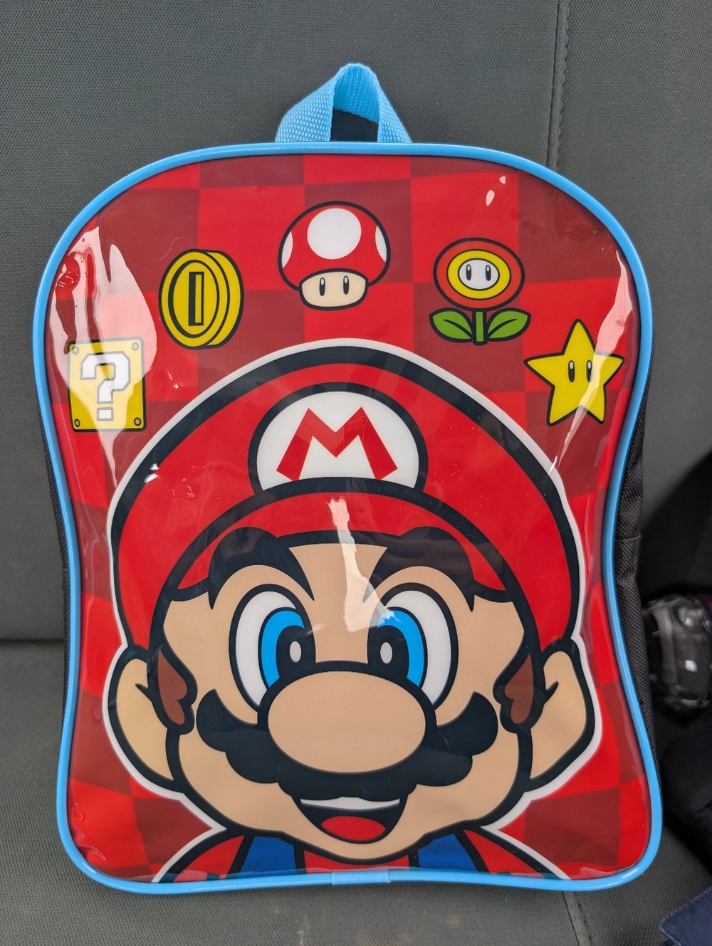 NWT Nintendo Super Mario Mini Backpack in Red and Blue